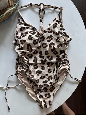 Kona Sol Leopard Swimsuit